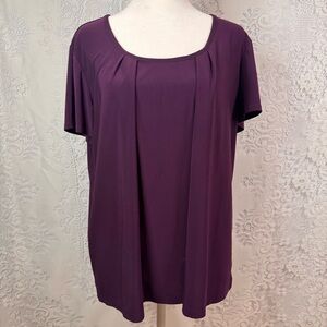 Chic Plum Women's Blouse